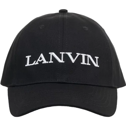 Caps, male, , Size: ONE SIZE Baseball Cap with Logo - Lanvin - Modalova