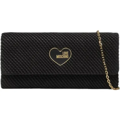 Clutches, female, , Size: ONE SIZE Shoulder Bag - Love Moschino - Modalova