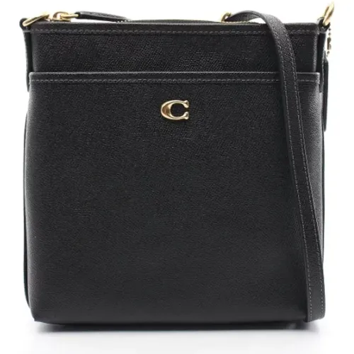 Pre-owned Leder Schultertasche , Damen, Größe: ONE Size - Coach Pre-owned - Modalova