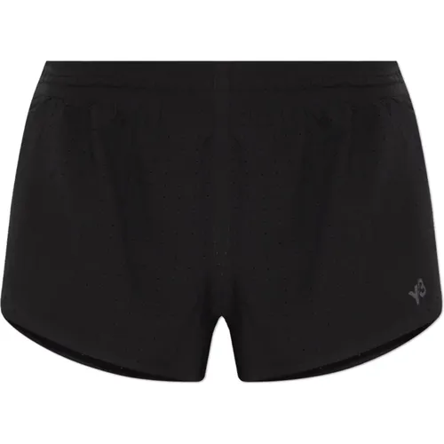 Short Shorts, female, , Size: 2XS Shorts with perforation - Y-3 - Modalova