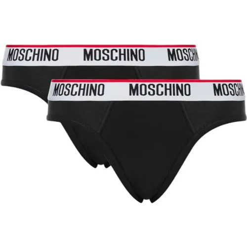 Bottoms, male, , Size: 2XL Silk Slip Set - Moschino - Modalova