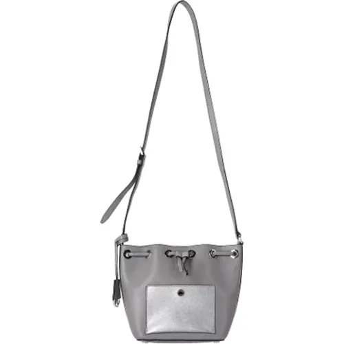 Pre-owned Bucket Bags, female, , Size: ONE SIZE Pre-owned Leather shoulder-bags - Michael Kors Pre-owned - Modalova