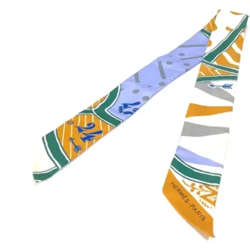 Pre-owned Scarves, female, , Size: ONE SIZE Pre-owned Fabric scarves - Hermès Vintage - Modalova