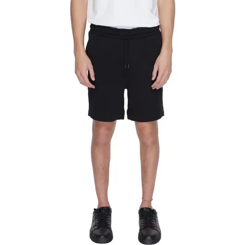 Casual Shorts, male, , Size: 3XL Cotton Men's Bermuda Shorts - Hugo Boss - Modalova