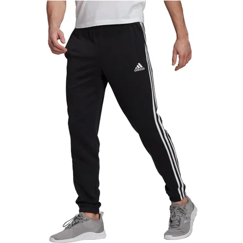 Sweatpants, male, , Size: L Jogger-style Pantalone from Essentials Line - Adidas - Modalova