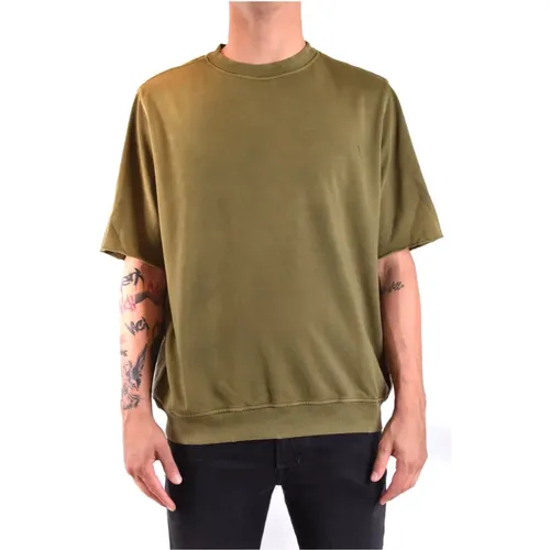 T-Shirts, male, , Size: S Short Sleeve Round Neck T-shirt - Paolo Pecora - Modalova