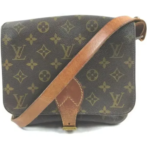 Pre-owned Shoulder Bags, unisex, , Size: ONE SIZE Pre-owned Canvas Shoulder Bag, Good Condition - Louis Vuitton Vintage - Modalova