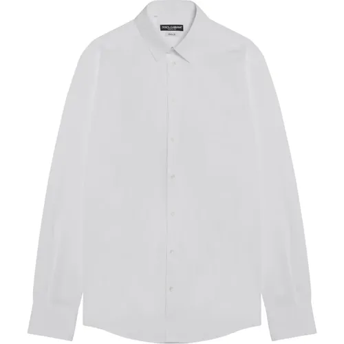 Casual Shirts, male, , Size: XL Long Sleeve Shirt - Dolce & Gabbana - Modalova