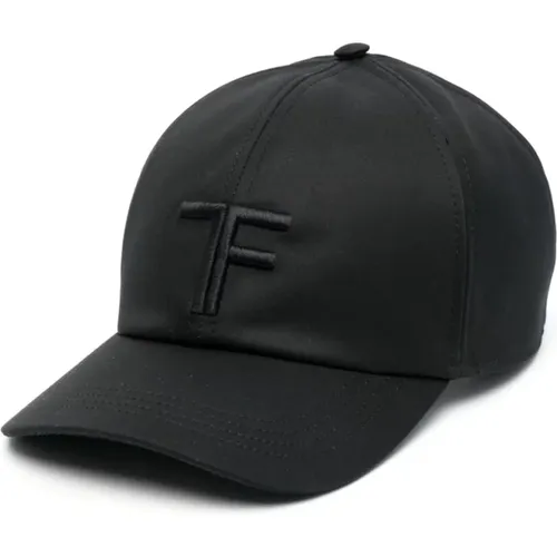 Caps, male, , Size: M Hats & Caps for Men - Tom Ford - Modalova