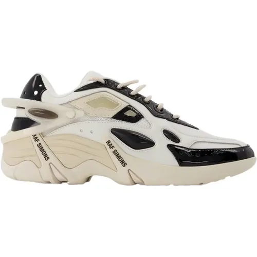 Sneakers, male, , Size: 7 US Cylon-21 Sneakers in Ivory and Black Leather - Raf Simons - Modalova