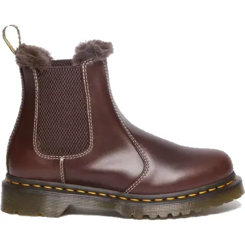 Leonore Dark Chelsea Boot , male, Sizes: 4 UK - Dr. Martens - Modalova