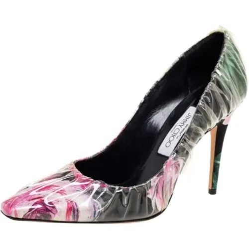 Pre-owned Satin heels , female, Sizes: 6 UK - Jimmy Choo Pre-owned - Modalova