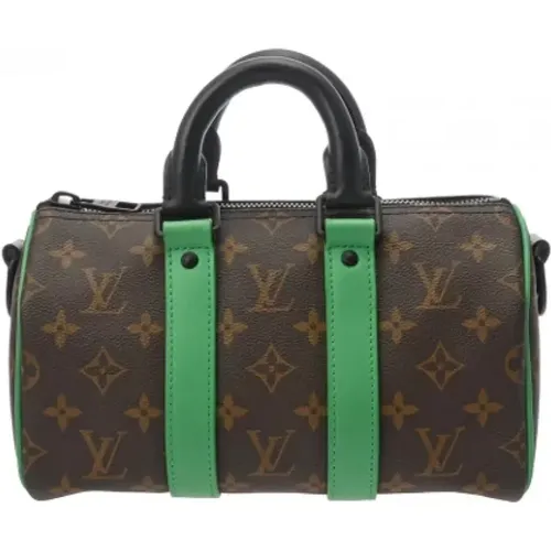 Pre-owned Handbags, male, , Size: ONE SIZE Pre-owned Canvas travel-bags - Louis Vuitton Vintage - Modalova