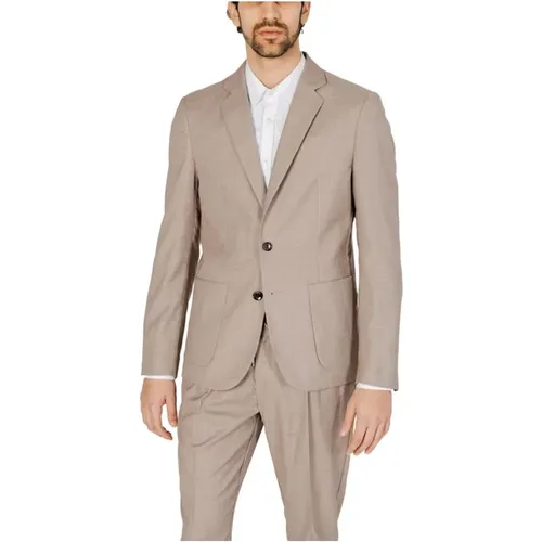 Blazers, male, , Size: 2XL Polyester Blend Spring Suit - Antony Morato - Modalova