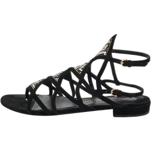Pre-owned Wildleder sandals , Damen, Größe: 39 EU - Salvatore Ferragamo Pre-owned - Modalova