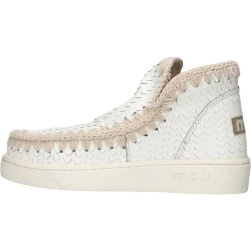 Eskimo Sneaker High Top Boots , female, Sizes: 4 UK - Mou - Modalova