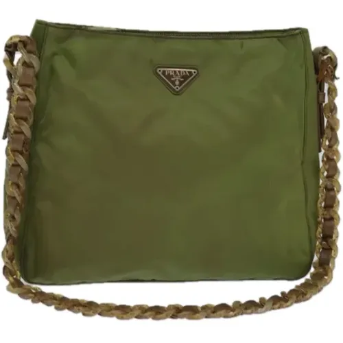 Pre-owned Shoulder Bags, female, , Size: ONE SIZE Pre-owned Nylon prada-bags - Prada Vintage - Modalova