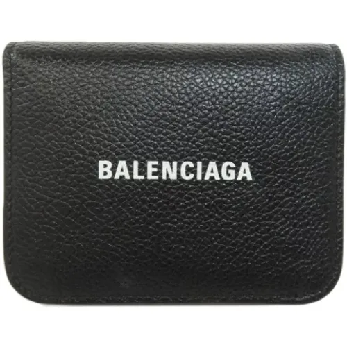 Pre-owned Leather wallets , female, Sizes: ONE SIZE - Balenciaga Vintage - Modalova