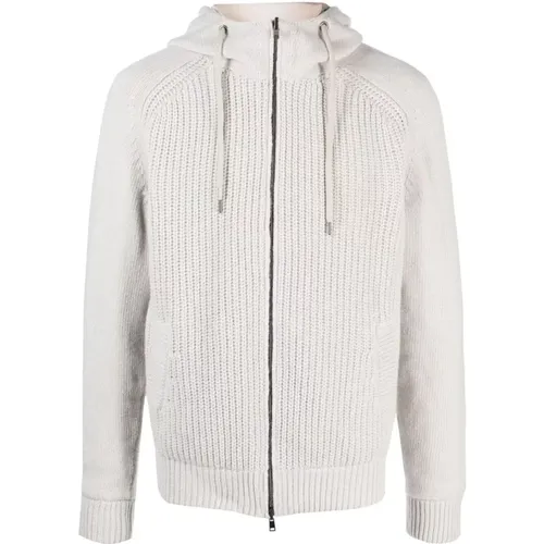 Zip-Through Cardijacket Elevate Casual Style , male, Sizes: L, XL - Herno - Modalova