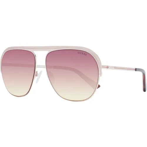 Roségold Aviator Sonnenbrille - Guess - Modalova