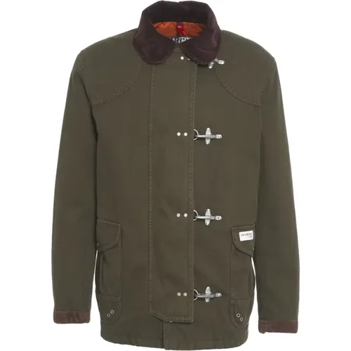 Light Jackets, male, , Size: S Parka Jacket - Fay - Modalova