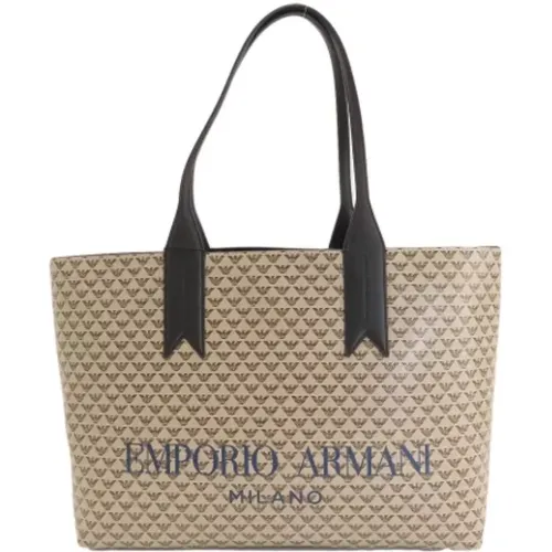 Pre-owned Tote Bags, female, , Size: ONE SIZE Pre-owned Fabric totes - Armani Pre-owned - Modalova