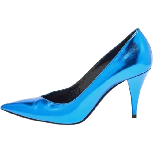 Pre-owned Pumps, female, , Size: 6 1/2 US Pre-owned Leather heels - Yves Saint Laurent Vintage - Modalova