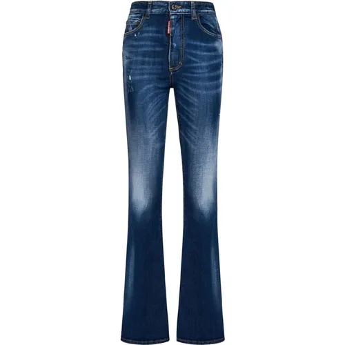 Flared Jeans , Damen, Größe: 2XS - Dsquared2 - Modalova