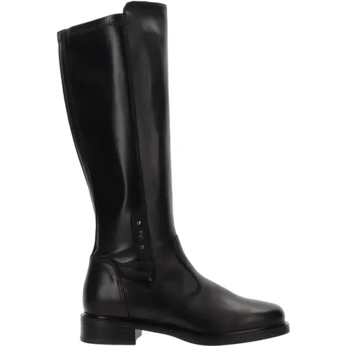 Leather Womens Boots Elegant Style , female, Sizes: 5 UK, 4 UK, 3 UK - Nerogiardini - Modalova