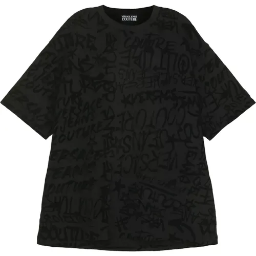 T-Shirts , male, Sizes: M, L, XL, S - Versace Jeans Couture - Modalova
