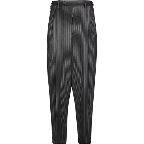 Straight Trousers, male, , Size: S Stylish Pantalone Over for Men - Marni - Modalova