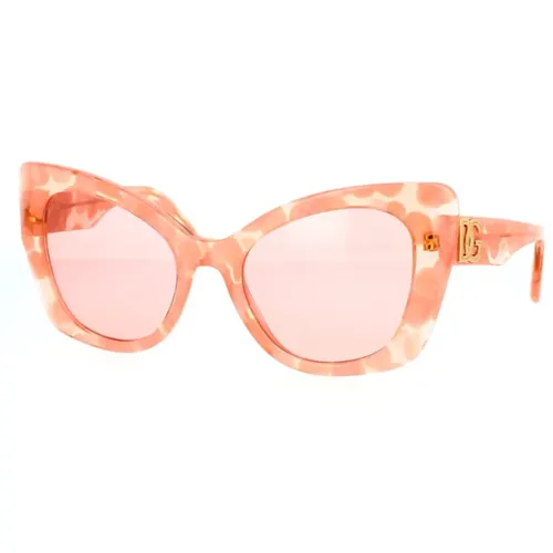 Bold and Elegant Oversized Sunglasses , female, Sizes: 53 MM - Dolce & Gabbana - Modalova