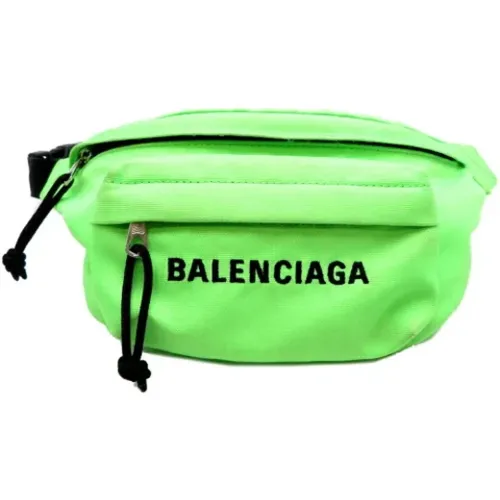 Pre-owned Belt Bags, male, , Size: ONE SIZE Pre-owned Canvas crossbody-bags - Balenciaga Vintage - Modalova