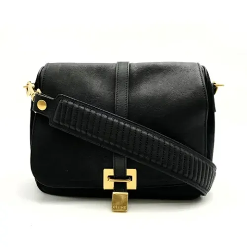 Pre-owned Cross Body Bags, female, , Size: ONE SIZE Pre-owned Leather celine-bags - Celine Vintage - Modalova