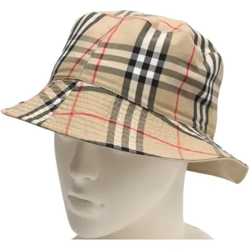 Pre-owned Accessories, female, , Size: ONE SIZE Pre-owned Cotton hats - Burberry Vintage - Modalova