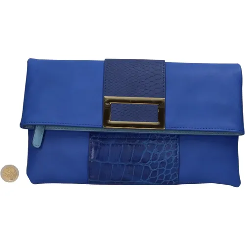 Leder Damen Clutch Tasche Oltre - Oltre - Modalova