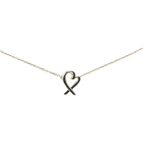 Pre-owned Jewellery, female, , Size: ONE SIZE Pre-owned Metal necklaces - Tiffany & Co. Pre-owned - Modalova