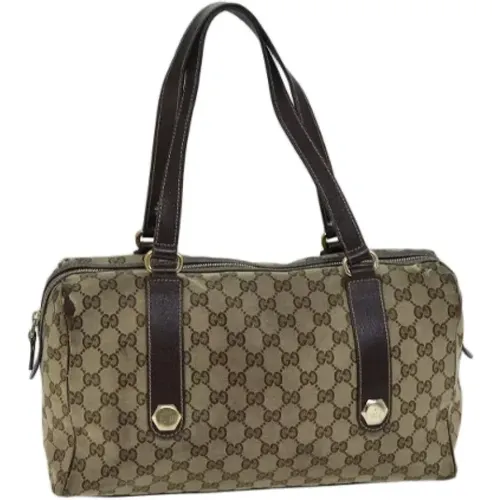 Pre-owned Canvas gucci-bags , female, Sizes: ONE SIZE - Gucci Vintage - Modalova