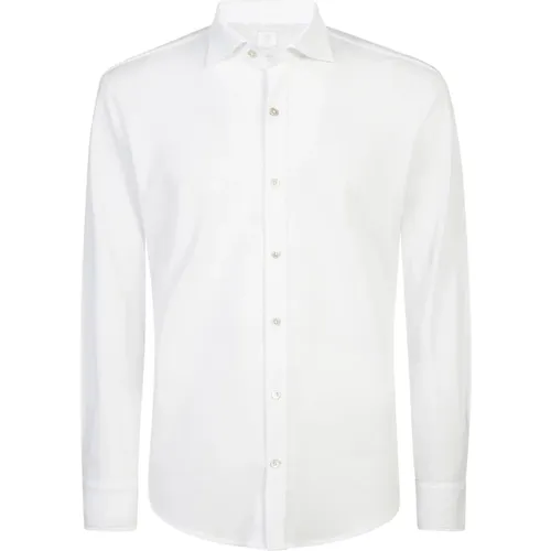 Dandy Collar Jersey Shirt , male, Sizes: S, XS, 3XL, XL, 2XL, 4XL, M, L - Eleventy - Modalova