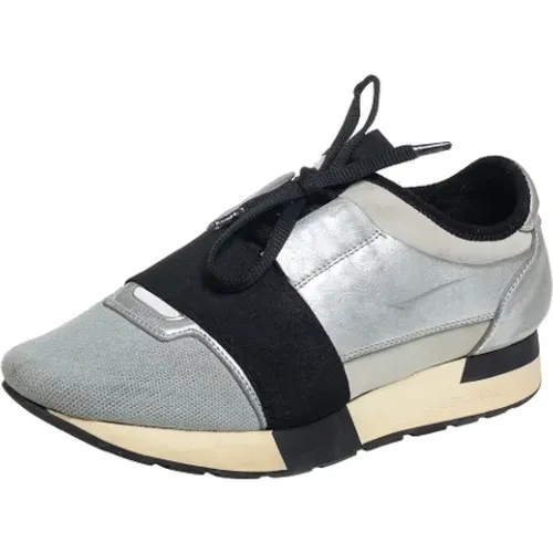 Pre-owned Leather sneakers , female, Sizes: 5 UK - Balenciaga Vintage - Modalova