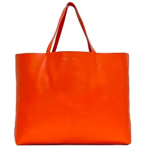 Pre-owned Tote Bags, female, , Size: ONE SIZE Pre-owned Leather totes - Celine Vintage - Modalova