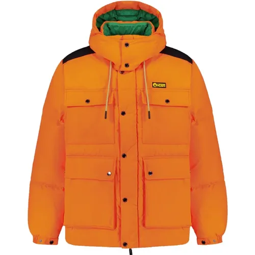 Winter Jackets, male, , Size: M Green Alaska Carrot Jolly Style - Ciesse Piumini - Modalova