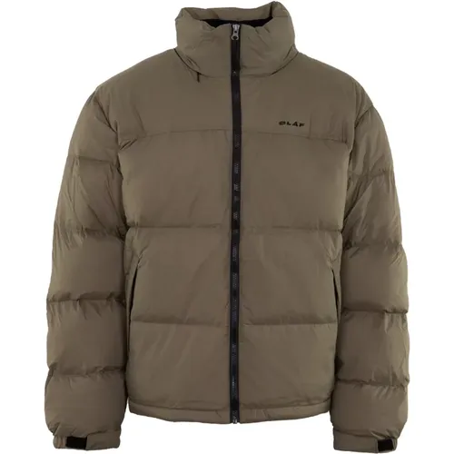Puffer Jacket Mens Stylish , male, Sizes: L, M, S - Olaf Hussein - Modalova