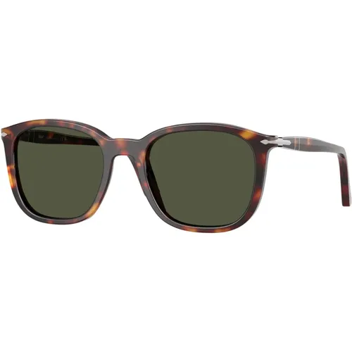 Stilvolle Sonnenbrille in Schwarz , unisex, Größe: 52 MM - Persol - Modalova