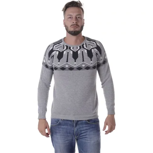 Sweatshirts , Herren, Größe: L - Daniele Alessandrini - Modalova