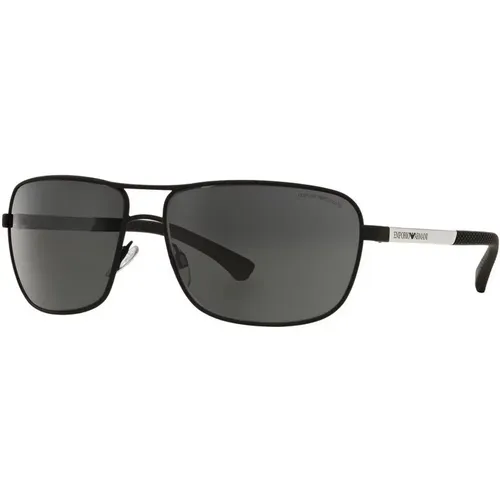 EA Sunglasses in Rubber , male, Sizes: 64 MM - Emporio Armani - Modalova
