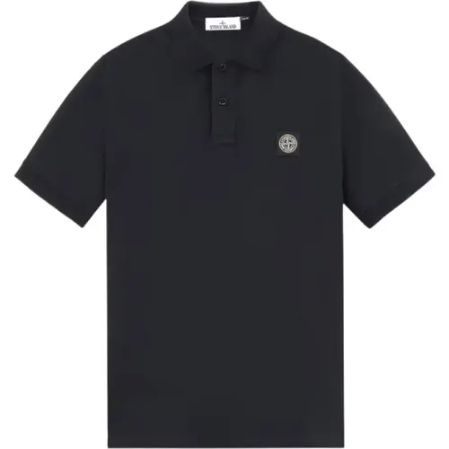 Polo Shirts, male, , Size: XL Logo Patch Polo Shirt - Stone Island - Modalova