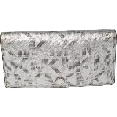 Pre-owned Coated canvas wallets , female, Sizes: ONE SIZE - Michael Kors Pre-owned - Modalova