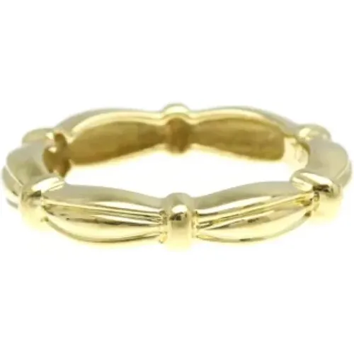 Pre-owned Jewellery, female, , Size: ONE SIZE Pre-owned Gold rings - Tiffany & Co. Pre-owned - Modalova