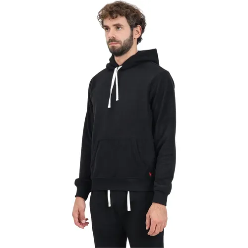 Pullover Schwarz , Herren, Größe: L - Ralph Lauren - Modalova